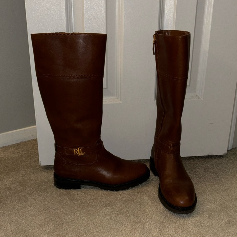 Ralph Lauren Light Brown Boots